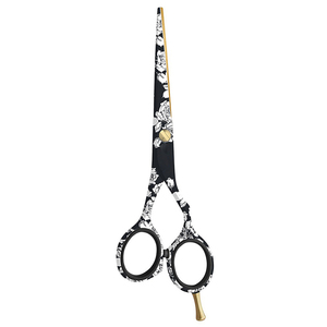 Ciseaux de coupe de cheveux personnalisés de qualité supérieure Design floral Ciseaux de coiffeur à tranchant pour salon et usage domestique - Product Image 6