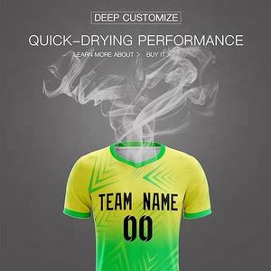 Maillots de football personnalisés imprimés par sublimation, service OEM, ensembles respirants, uniformes scolaires et universitaires personnalisés, conception de maquette gratuite - Product Image 4