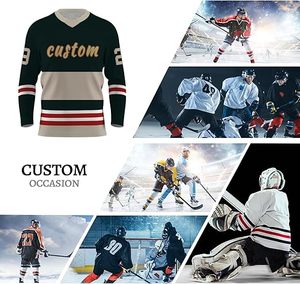 Fabricante de Camisetas de Hockey sobre Hielo al por Mayor, Ropa de Equipo Personalizada, Camiseta de Hockey sobre Hielo de Alto Rendimiento, Tejido Ligero y Duradero - Product Image 6