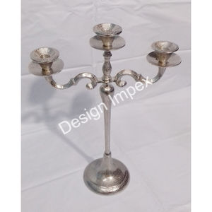 Candelabro de Metal de 5 Brazos, Portavelas Decorativo, Artículos para Eventos, Centro de Mesa, Precio Económico - Product Image 6