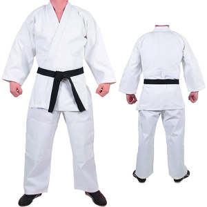Uniforme de karaté personnalisé rouge unisexe de haute qualité ODM vêtements de boxe Judo Gi vêtements d'arts martiaux en coton MMA Logo personnalisé OEM disponible - Product Image 2