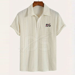 เสื้อเชิ้ตผู้ชายไซส์ใหญ่ ผ้าถักเนื้อแน่น 100% ผ้าฝ้าย คุณภาพสูง แห้งเร็ว น้ำหนักเบา - Product Image 6