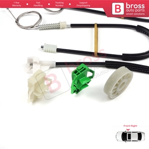 ชุดซ่อมกระจกไฟฟ้า BWR443ชุดซ่อมประตูหน้าขวาสำหรับ1U MK1 Octavia 1996-2000 1U0837462ปรับโฉมล่วงหน้า - Product Image 4