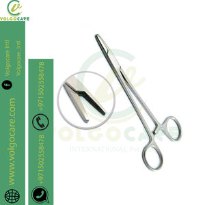 2024 Excellente Qualité 4.92in En Acier Inoxydable Médical Dentaire Chirurgical Porte-Aiguille Hémostatique Pince - Product Image 1