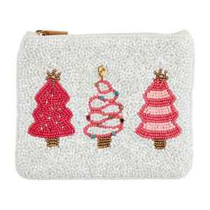 Pochette décorative perlée avec fermeture éclair - Product Image 2