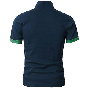 Polos Offre Spéciale Vente en gros Logo personnalisé Polo de golf pour hommes Nouveau design Meilleur prix 100% Tissu en coton OEM de haute qualité - Product Image 2
