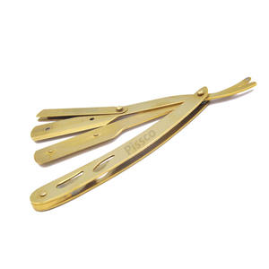 ซัพพลายเออร์ที่ดีที่สุด Pissco สำหรับมีดโกนหนวดและกำจัดขน มีดตัดผมสำหรับร้านตัดผม อุปกรณ์ซอยผม มีดโกนคมตรง สแตนเลสสตีล - Product Image 1