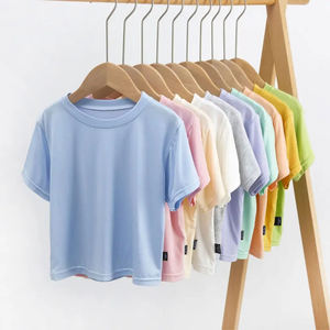 Camiseta Extra Grande 100% Algodón Orgánico para Niños, Camisetas Estampadas de Algodón de Talla Grande, Ropa para Niños, Camisetas de Manga Corta para Niños 2026 - Product Image 2