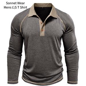 Camisas Polo Casuales de Manga Larga para Hombre, Camisas de Golf Ligeras, Camisas Polo de Alto Rendimiento - Product Image 2