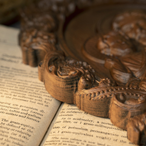 Phong cách Baroque Saint Joseph với trẻ em bằng gỗ mảng bám, Tay Chạm Khắc trang trí công phu Tôn Giáo trang trí tường - Product Image 6