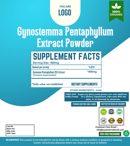 ผงสารสกัดจาก Gynostemma pentaphyllum จาก98% การเพาะปลูกในป่าผลิตจากโรงงานโดยตรงจากผู้ผลิตอินเดีย - Product Image 2