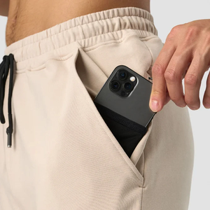 Pantalons de survêtement en molleton de coton pour hommes, tissu de haute qualité, acheteurs européens, pantalons de survêtement en molleton de coton pour hommes, confortables toute l'année - Product Image 3