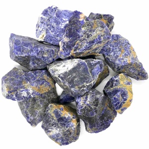 Piedra Sodalita, Cristal Natural en Bruto para Sanación, Piedras Preciosas en Bruto Sin Pulir, Mayorista de Cristales, Cristal Reiki, Ágata - Product Image 4