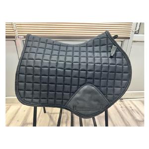 High Demand Black Cotton Saddle Pad with Customized Logo and Size Quality <b>Lining</b> <b>Fabric</b> Low Priced in India - Product Image 1