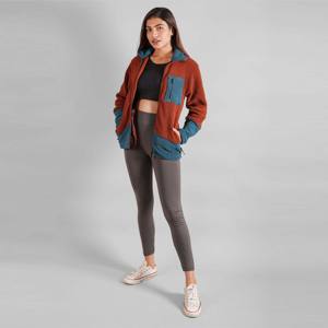 Veste polaire doublée Sherpa-Confortable et durable, idéale pour les sports de plein air, la randonnée et les vêtements décontractés - Product Image 1