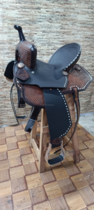 Premium Leather Hand Made Designer Durable Comfortable Racing Western English Horse Saddle Wood/Plastic Wholesale High Quality - Product Image 3