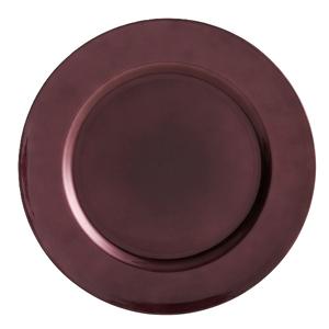 Vente chaude Chargeur Plaque Métal Fer Décoratif Forme Ronde Vaisselle Servir Chargeur Plaque Taille Personnalisée Forme - Product Image 1