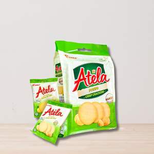 Crisp Feast Libra Potato Crispy Crackers 228G Bolsa de sabor dulce Salado - Product Image 1