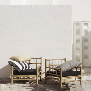 Muebles para el hogar sillones de bambú vintage superventas precio más barato silla perezosa de bambú natural - Product Image 6