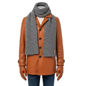 ถุงมือหนังสำหรับเดินทางฤดูหนาว หนังแท้ กันลม อุ่นสบาย เหมาะสำหรับขับรถ ขี่ม้า ขายส่ง - Product Image 1