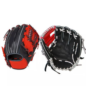 Transpirable de alta calidad antideslizante venta al por mayor guantes de béisbol bateo Softball bateo Super agarre dedo ajuste adulto bateo - Product Image 6