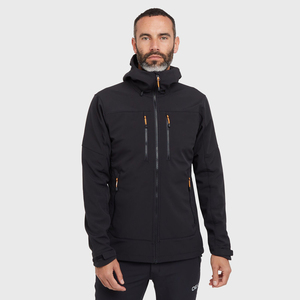 Veste polaire de ski personnalisée haute qualité résistante au vent, imperméable, softshell, hiver, homme, col zippé, réversible - Product Image 1