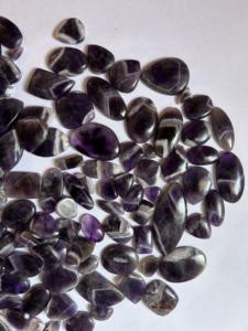 Vente en gros cabochon améthyste chevron violet naturel à haute énergie de qualité AAA pierres précieuses en vrac pierre de guérison en cristal personnalisée - Product Image 4