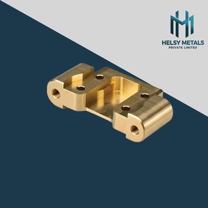 Bloc usiné CNC de haute précision en laiton VMC avancé avec une conductivité supérieure pour les assemblages mécaniques - Product Image 3