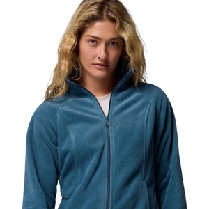 <b>Women's</b> Winter Warm Micro Polar Fleece Polyamide Breathable Waterproof Windproof Zipper Soft Shell <b>Jacket</b> Stand Collar <b>Women</b> - Product Image 4