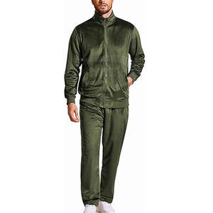 <b>Velour</b> 2 Piece <b>Tracksuit</b> <b>Velour</b> Sweatsuits for <b>Mens</b> Casual 2 Piece Sets Long Sleeve Custom <b>Velour</b> <b>Tracksuits</b> - Product Image 4