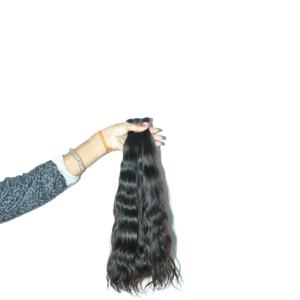 Vente en gros de extensions de cheveux humains vierges vietnamiens Raw non transformés en vrac Cheveux naturels indiens raides Style de temple Le meilleur prix! - Product Image 1