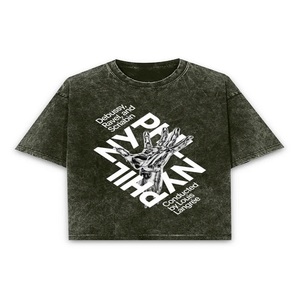 เสื้อยืดถักโอเวอร์ไซส์สีเขียวมะกอกสีเขียวมะกอกเสื้อสไตล์สตรีทแวร์ใส่สบายใช้ได้ทั้งชายและหญิงดีไซน์พิมพ์ดิจิตอลทันสมัย - Product Image 1