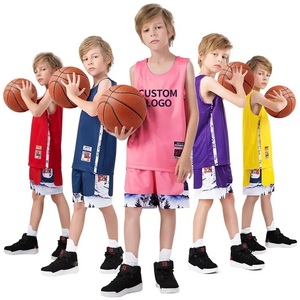 Uniformes de basket-ball respirants pour enfants - Product Image 1