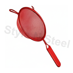 ที่กรองชาโลหะสำหรับใช้ในชีวิตประจำวัน ทำจากสแตนเลส พร้อมฐานรอง ใช้กรองอาหารได้ - Product Image 2