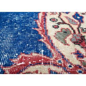 Alfombra de Lana Azul Vintage Hecha a Mano Pae-2249, Rectangular, con Medallón, de Altura Media, Abstracta, para Sala de Estar, Pasillo, para Adolescentes - Product Image 3