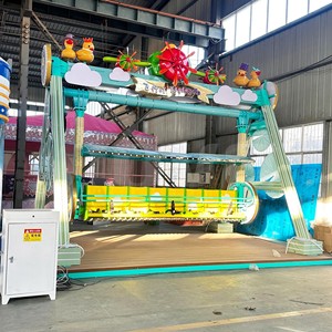 Manège à balançoire 5,5 kW, angle de balançoire de 30 degrés, dimensions 7x7m, en acier et fibre de verre, équipement de <span class=keywords><strong>centre</strong></span> de jeux d'attractions, fabricant - Product Image 3