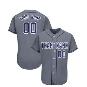 Camiseta de Béisbol Juvenil para Hombre, Estilo Nuevo, Sublimada, de Manga Corta, al Mejor Precio, Servicio OEM - Product Image 5