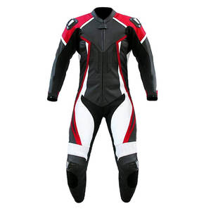 Traje de carreras de cuero para motocicleta profesional, traje de cuero cómodo y transpirable para hombre - Product Image 2