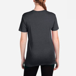 Camiseta Unisex de Algodón Peinado, Impresión de Camisetas Personalizadas, Mezcla de Tres Materiales, Camiseta Unisex - Product Image 3