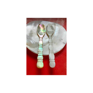 CUCHARA DE CONCHA NATURAL DE ALTO ESTÁNDAR DE NIVEL PREMIUM CUCHARA TALLADA DE MADRE O PERLA PRECIO BAJO PRECIO Y ARTÍCULO DE UTENSILIO CALIENTE - Product Image 3