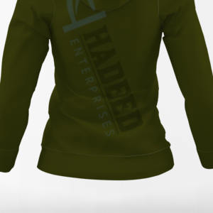 Sudaderas con capucha y cremallera completa para mujer, cálidas para invierno, con logo personalizado frontal, ecológicas y de secado rápido, para uso casual. - Product Image 5