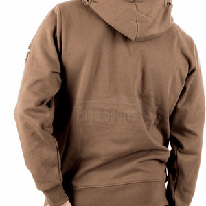 บริการ OEM เสื้อมีฮู้ดสำหรับผู้ชายผ้าฝ้าย100% สีพื้นอบอุ่นลำลองสำหรับฤดูหนาวขายส่งดีไซน์ล่าสุด - Product Image 6