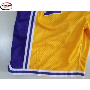 2024 alta calidad logotipo personalizado gimnasio deportes baloncesto pantalones cortos moda Casual Streetwear para hombres - Product Image 5