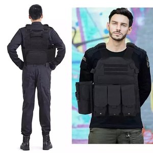 Chalecos de Seguridad Reflectantes de Alta Visibilidad, Uniformes Tácticos de Guardia, 100% Poliéster Malla, Color y Logotipo Personalizados, para Hombre - Product Image 5