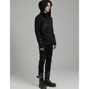 Sudadera con Capucha de Felpa 100% Algodón, Fabricante OEM, Invierno, Talla Grande, Transpirable, Ecológica, con Letras de Pedrería, Unisex - Product Image 5