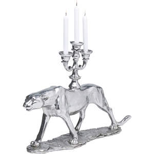 Portavelas de Metal de diseño moderno, candelabro de pantera como vajilla de boda y decoración de dormitorio, opción de impresión personalizada - Product Image 1