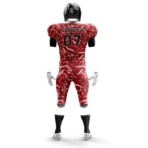 Uniformes de fútbol americano de la mejor calidad, diseños personalizados, impresión sublimada, secado rápido, transpirable, uniforme de fútbol americano - Product Image 6