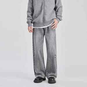 Hombres elegantes Denim Jeans Skinny Fit Stretchable Street Style Ligero Durable Blue Wash Fabricante al por mayor - Product Image 3