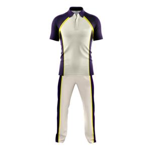 Precio barato, proveedor de fábrica, uniforme de cricket 2025, conjunto de uniforme de cricket de sublimación personalizado para camisetas de manga corta para adultos - Product Image 6