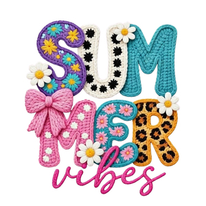 Transferencias DTF de verano para playa con gráficos oceánicos de imitación de diamantes de imitación de alta resolución, termoadhesivas para uso diario - Product Image 3